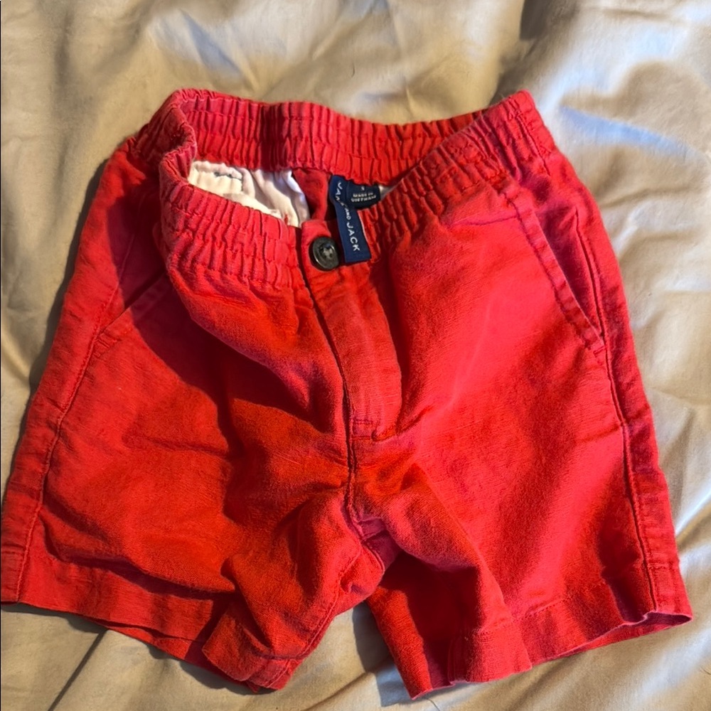 Red Kids Shorts by Janie and Jack